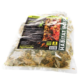 Komodo Habitat Moss 3l - live sphagnum moss 400g